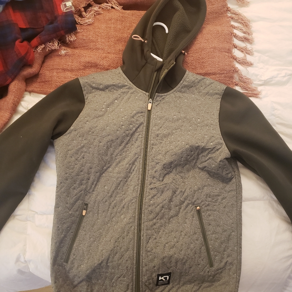Kari Traa constellation zip up hoodie medium